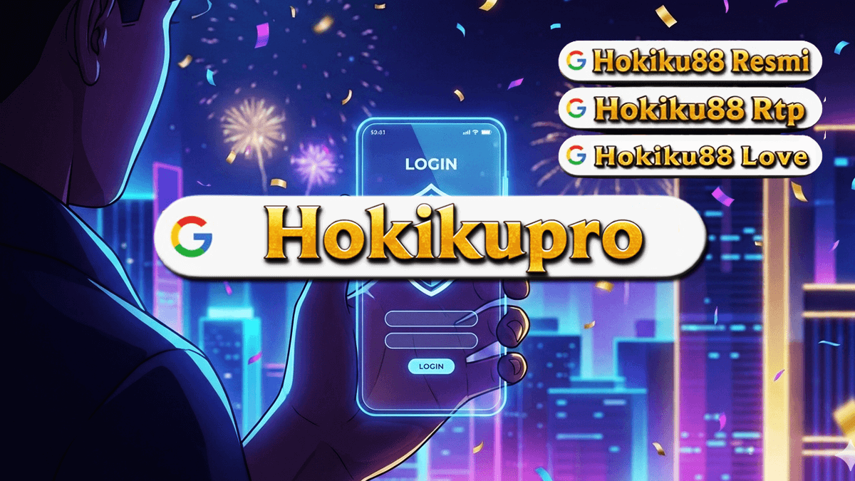 Ilustrasi akses login Hokiku88 saat Tahun Baru dengan ikon keamanan dan suasana perayaan.