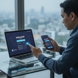 Pemain casino online menggunakan Hokijoss Login untuk klaim promo dan bonus
